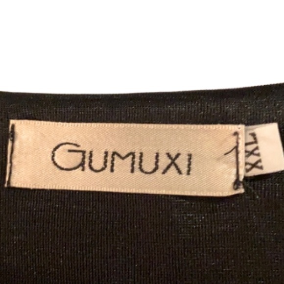 Cold Shoulder Black Blouse Top w/ Sheer Overlay!!! Plus Size XXL Flattering Fit! - Picture 10 of 11